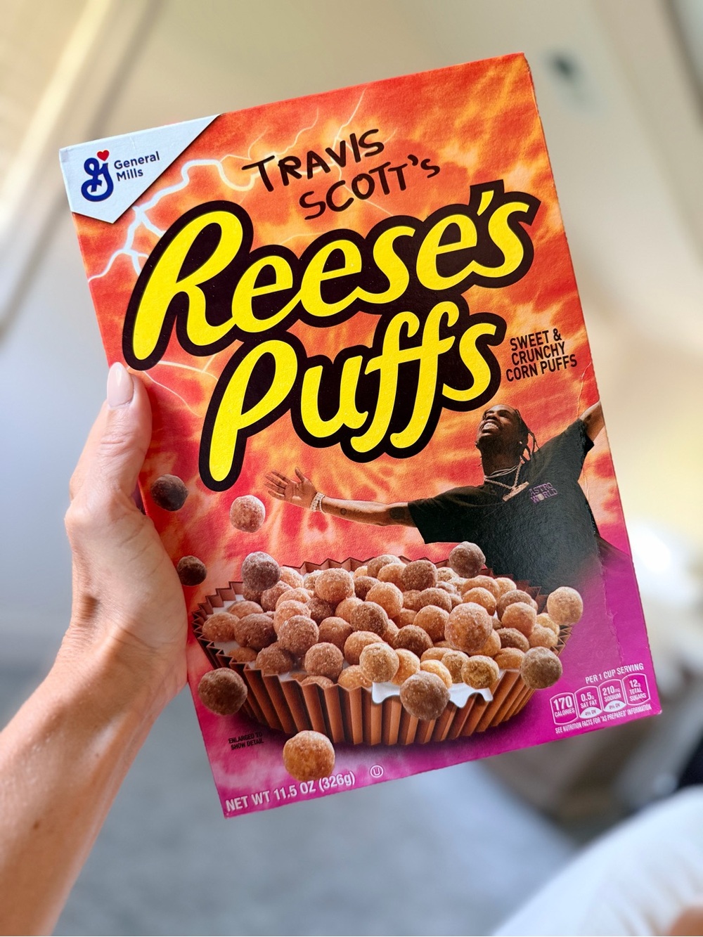 Puffs Cereal — Travis Scott Edition (Orange)